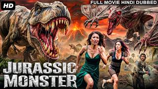 JURASSIC MONSTER - Full Hollywood Movie Hindi Dubbed | Megan, Derek | Hindi Action Adventure Movie