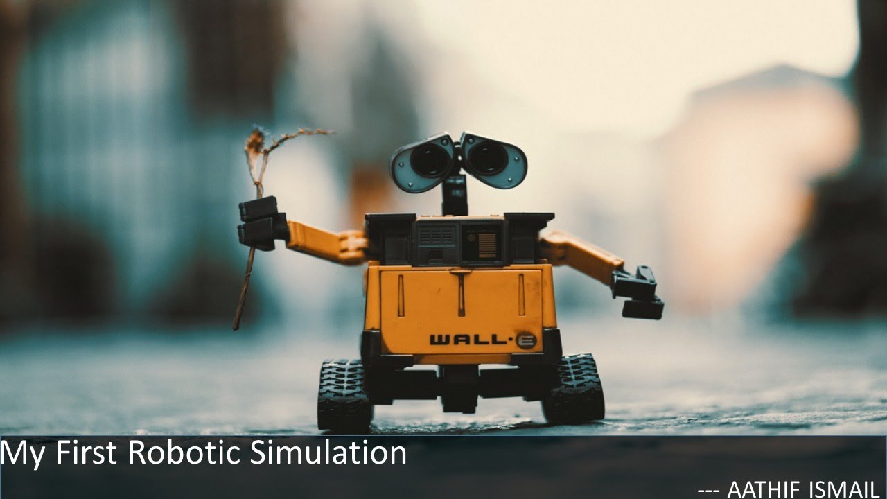 My First Robotics Simulation - YouTube