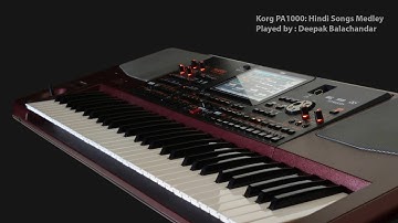 Korg PA1000 - Hindi Pop Songs Medley