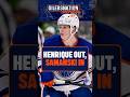 Henrique Is Out, Samanski Steps Up for Oilers Playoffs