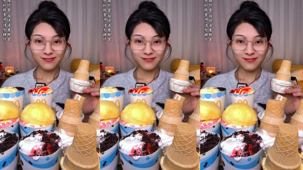 ASMR] Dessert Mukbang🎂🍰🍫🧀🍪🍩(Creamy Crepe Cakes) 디저트 먹방 #chocolate #cakes #creamycake