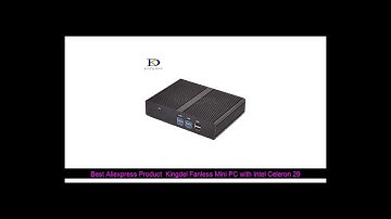Popular Product  Kingdel Fanless Mini PC with Intel Celeron 2955U/3205U Dual Core HDMI WiFi USB 3.0
