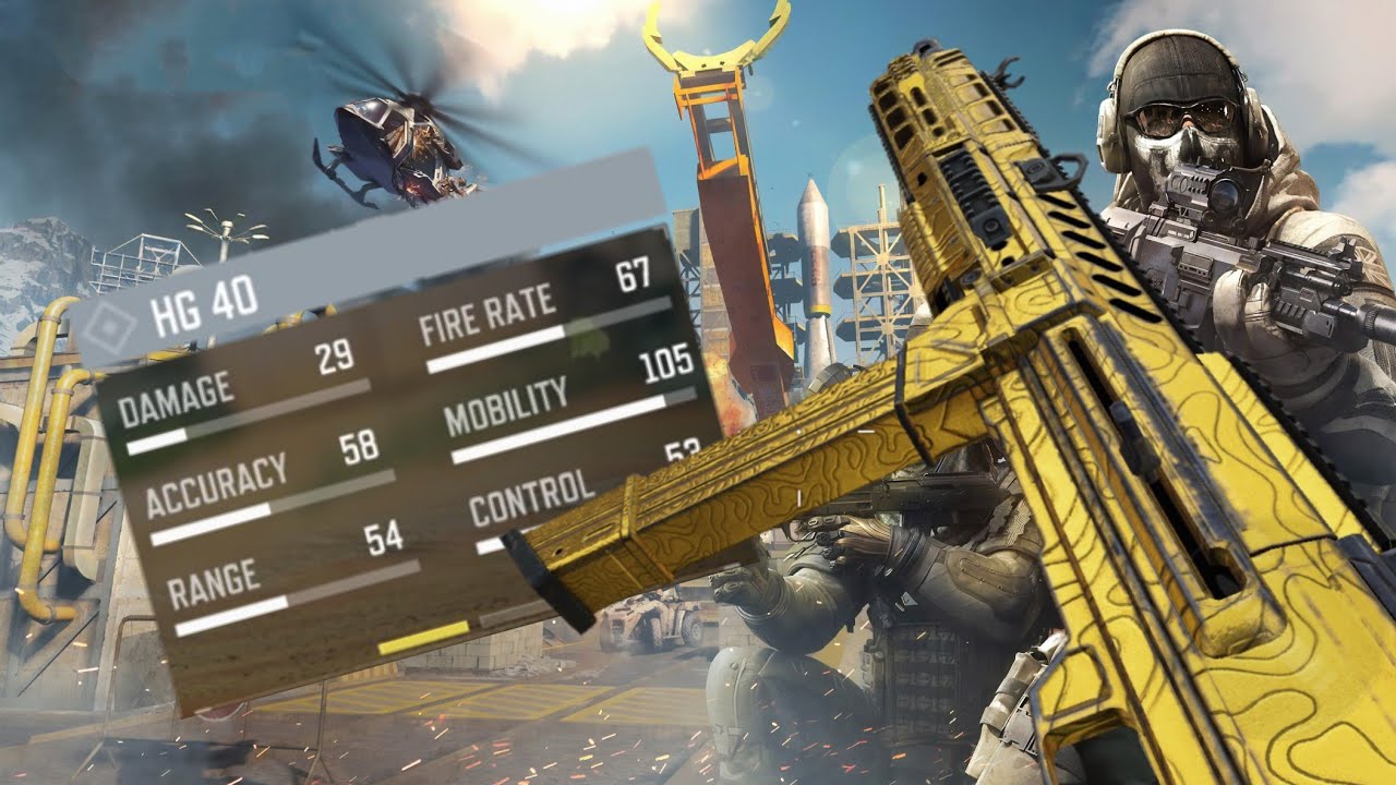 The Best Gun Attachment for the HG 40 on (Call of Duty Mobile)