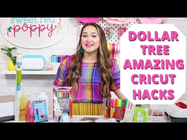 14+ Awesome Dollar Tree Cricut Hacks 2024 - Clarks Condensed