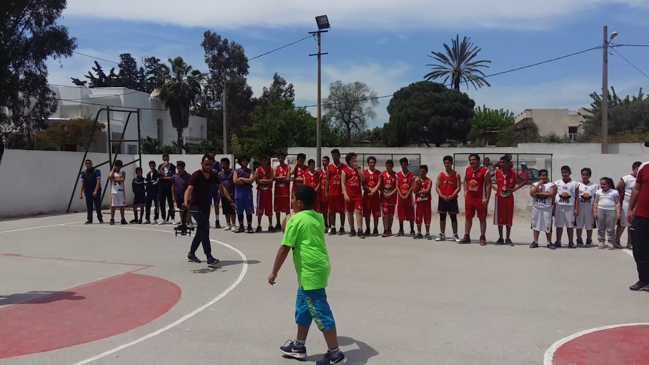 Salah Mejri with AMS Tunisia