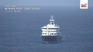 Cruise ship with suspected hantavirus cases seen off Cape Verde port | GMA News