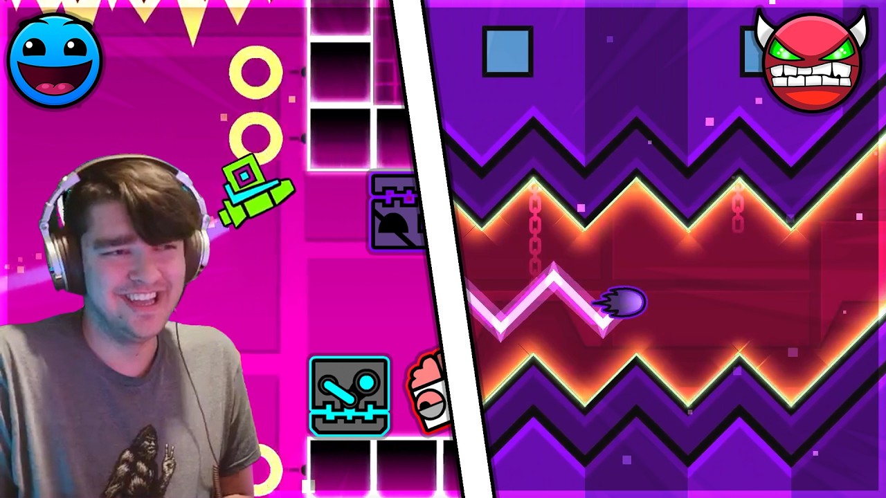 Can we BEAT EVERY MAIN Level in Geometry Dash? - YouTube