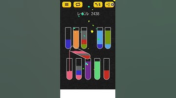 【Water Sort Puzzle】 Level 2438