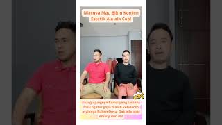 Awalnya jaim, ujung-ujungnya malah ketularan asyiknya RubenOnsu #rubenonsu #ramzi #lucu #shorts #fyp