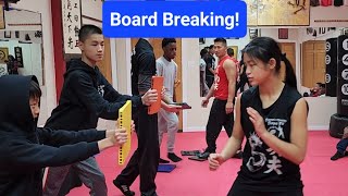 Martial Arts Board Breaking