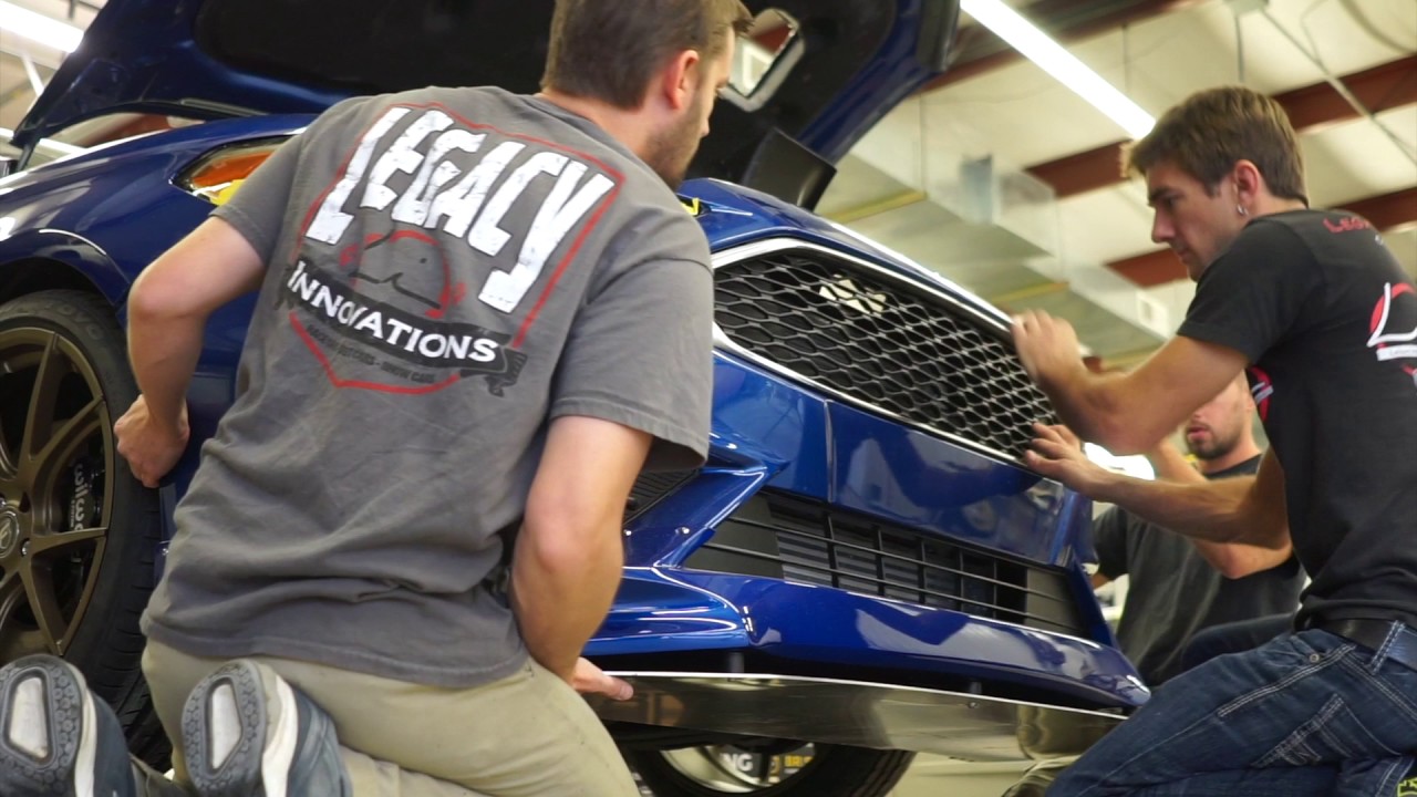 2017 Ford Fusion for SEMA Ford Booth