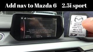 2019 2018 2017 Mazda Navigation SD Card BHP1 66 EZ1J Mazda3 Mazda6 CX-3 CX-5 MX5