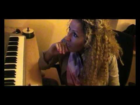 Christina Barman im Studio - Vocal Recording zum d...