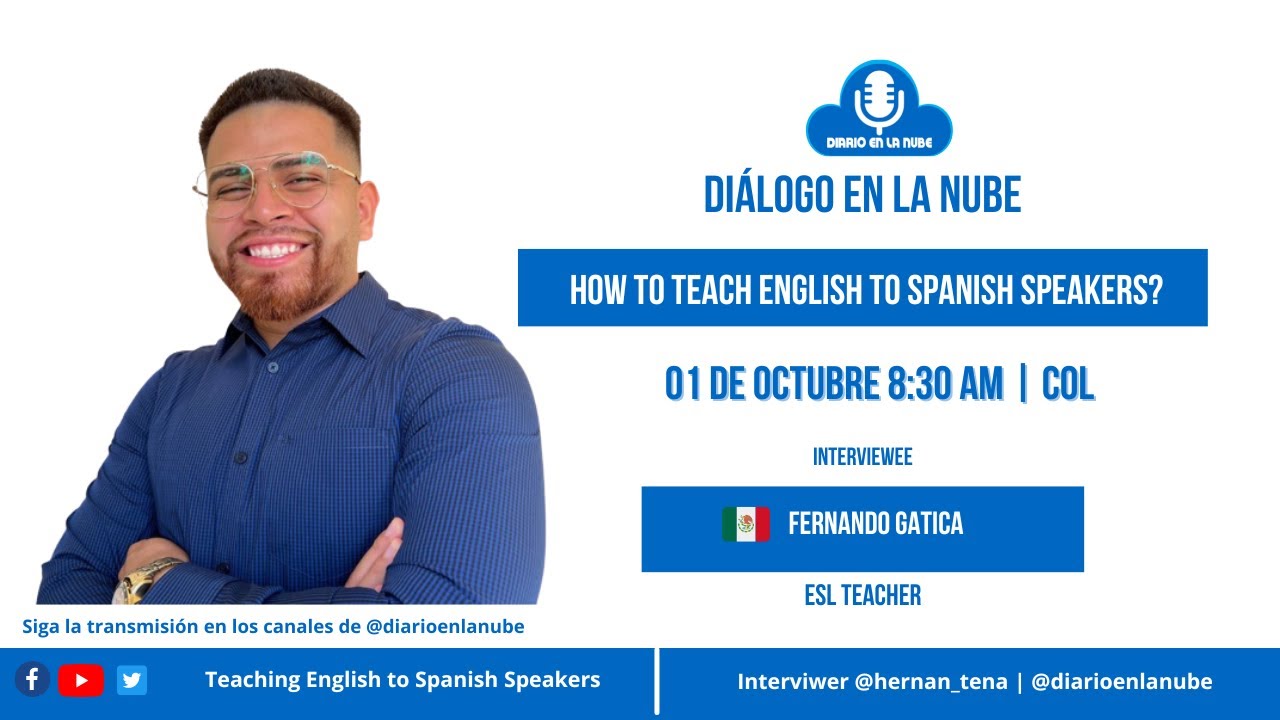 How to teach English to Spanish speakers - YouTube