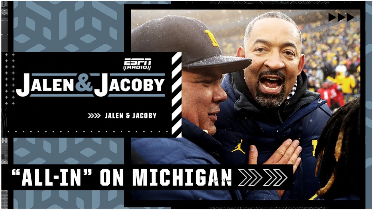 Jalen Rose is ALL-IN on Michigan football NOT basketball just yet | Jalen & Jacoby