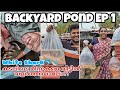 **NEW POND** ShaRK കടൽ മീനുകൾക്കായി Backyard PonD പണിഞ്ഞു