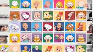 Carequinhas do GRAACC vira Bald Cartoons e rápa 40 personagens