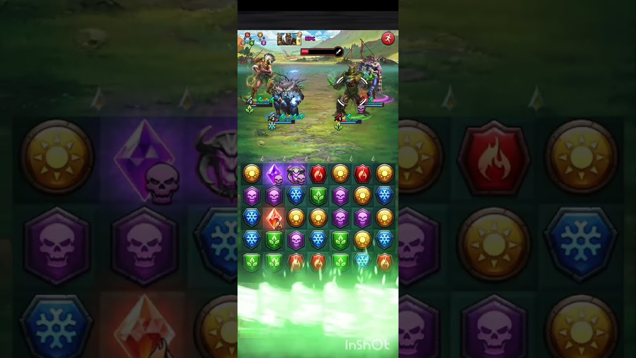 Mythwars and Puzzles ⚔️ GUERRA AUMENTO DE ATAQUE 💪⚔️ (MAGNUM) 