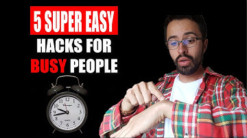 5 Super EASY LANGUAGE HACKS for people who are always BUSY