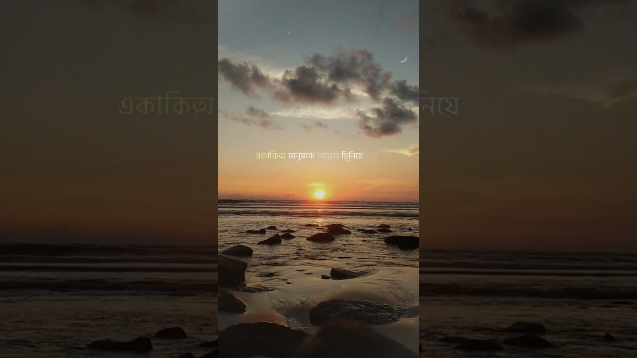 The most peaceful sunset you'll see today 🌅