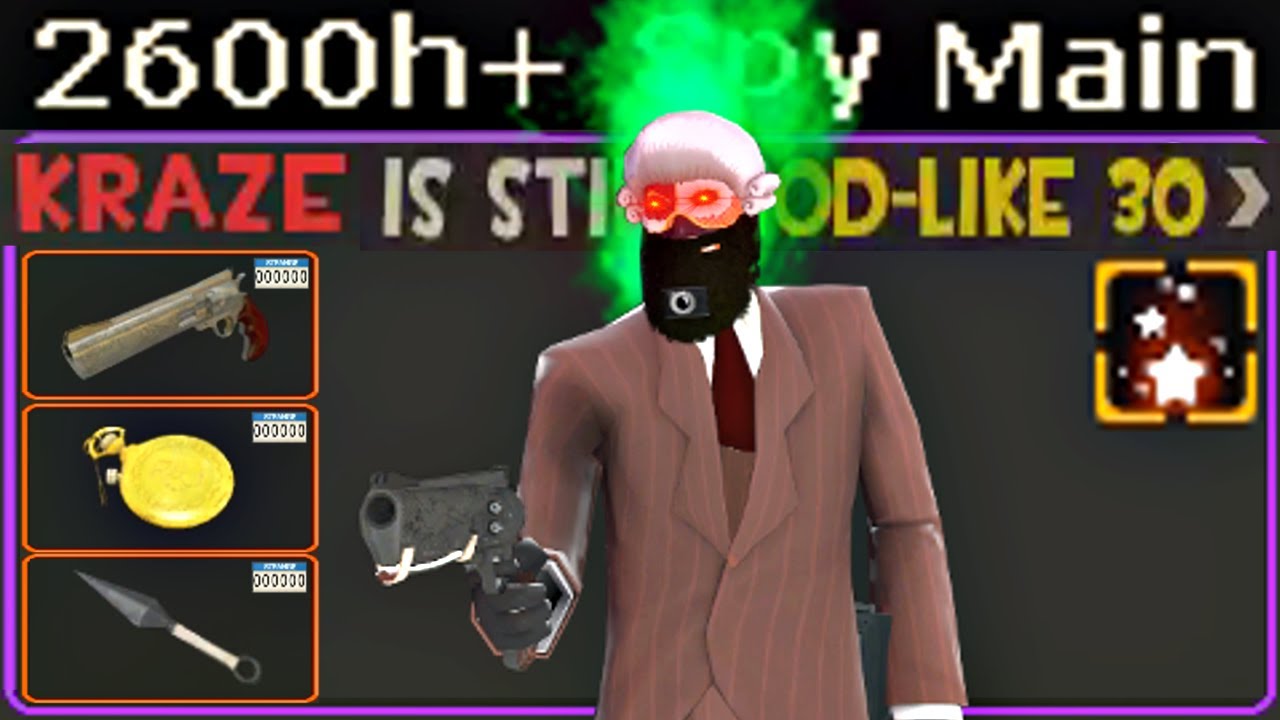What 2600+ hours of Spy experience looks like (TF2 Gameplay)