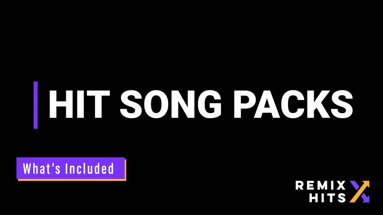 acapella app What Comes with a Hit Song Pack?