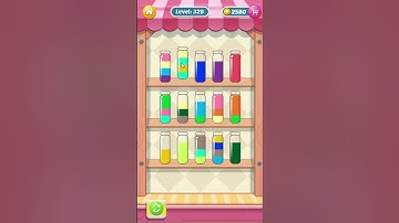 Water sort Puzzle level 328 (play on Facebook)
