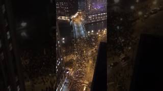 Protests at Trump Tower in Chicago