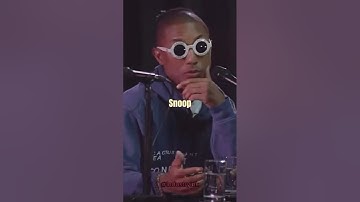 Pharrell got TOO HIGH to produce Stevie Wonder because of #SnoopDogg 🤣 #pharrell #steviewonder