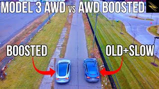 Tesla Boosted Acceleration Upgrade is a INSANE! 060 Race Model 3 Y