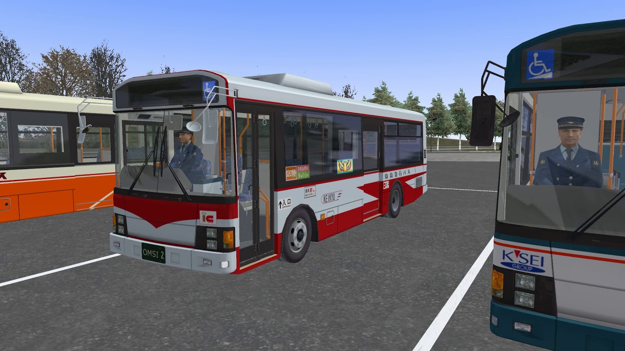 [OMSI 2] ERGA-mio リペイント 京浜急行バス 塗装 …製作過程(14)