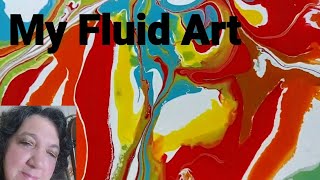 My Fluid Art - Acrylic Dirty Pour
