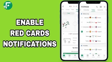 How To Enable And Turn On Red Cards Notifications On FotMob App