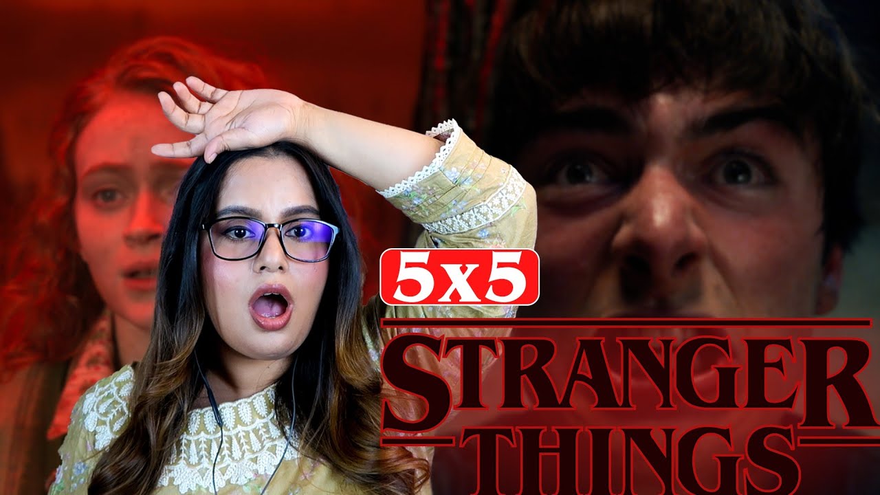 «Очень странные дела», 5 сезон, 5 серия «Шоу-ведущий» | Видео с реакцией | Сэди Синк | Милли Бобб...