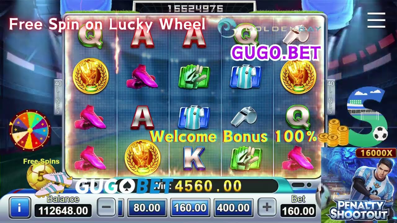 GOLDEN BAY Slot👟⚽Penalty Shootout🏃‍♂️🏆GB SLOT🪙GUGO.BET
