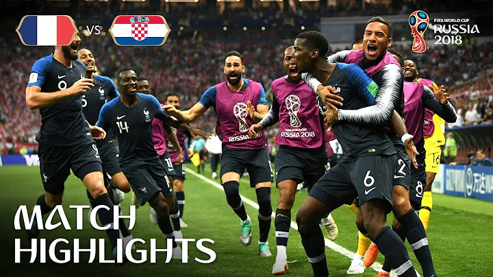 2018 WORLD CUP FINAL: France 4-2 Croatia - 天天要闻