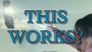 Rey Using Force Lightning (Almost) Works