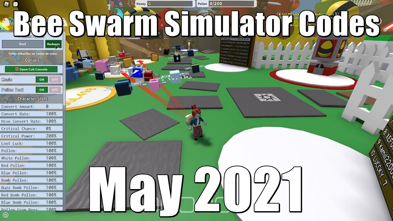 7 BEST CODES for Bee Swarm Simulator in Roblox
