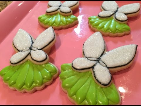 PART 1 Tinkerbell Cookies (How To) Version 2