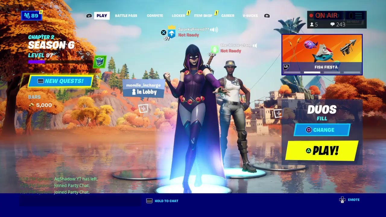 Fortnite Sniper Shootout Duos NAWEST Open Lobby YouTube