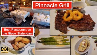 Pinnacle Grill Restaurant on Nieuw Statendam by Holland America Line
