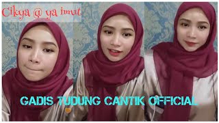 Cikya @ Ya Imut | Referensi Jilbab Hot Baju Satin Live Hot #Hijab #Jilbab #Viral #Tudung #Satin