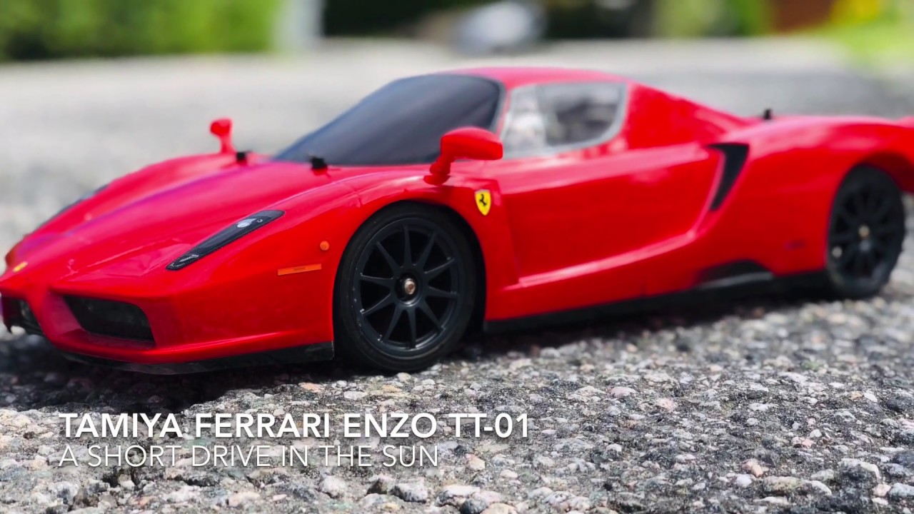 ホビーラジコン TAMIYA ENZO FERRARI  TT-01 CHASSIS Rc Enzo Ferrari Tt01 / Tamiya USA