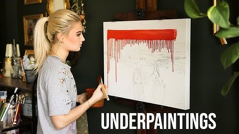 All about my underpaintings! | TUTORIAL
