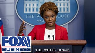 White House Deputy Press Secretary Karine Jean-Pierre holds briefing