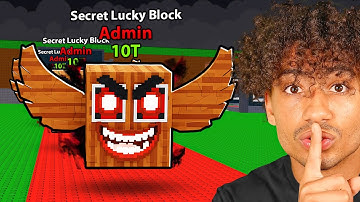 Steal A Brainrot OWNER Gave Me SECRET LUCKY BLOCKS..
