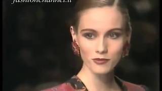 JEAN LOUIS SCHERRER Fall 1993 Paris - Fashion Channel 