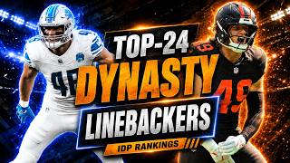 2026 Dynasty IDP Rankings | Top-24 Linebackers