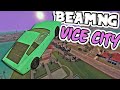GTA VICE CITY In BeamNG! Crazy Stunts & Crashes! - BeamNG Drive Mods