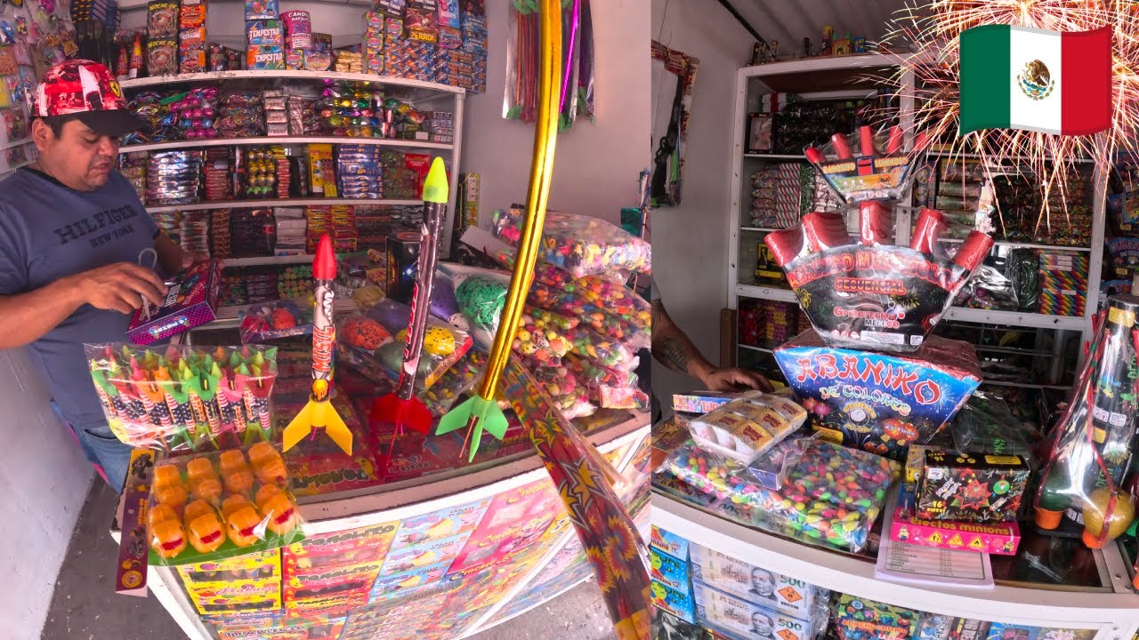 COMPRANDO COHETES  para el 15 de septiembre y esto fue lo que encontre!!